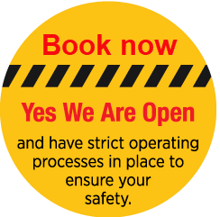 Covid-19 notice - we are open for business